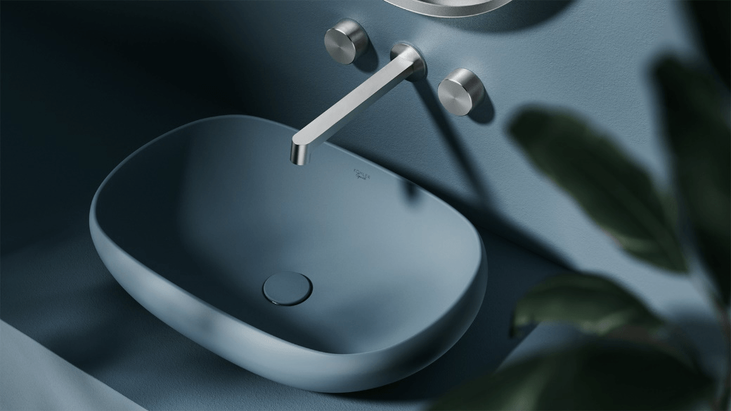 科勒精选珀蒂嘉台上盆(Poetica Basin Collection)陶瓷材质静谧而优雅